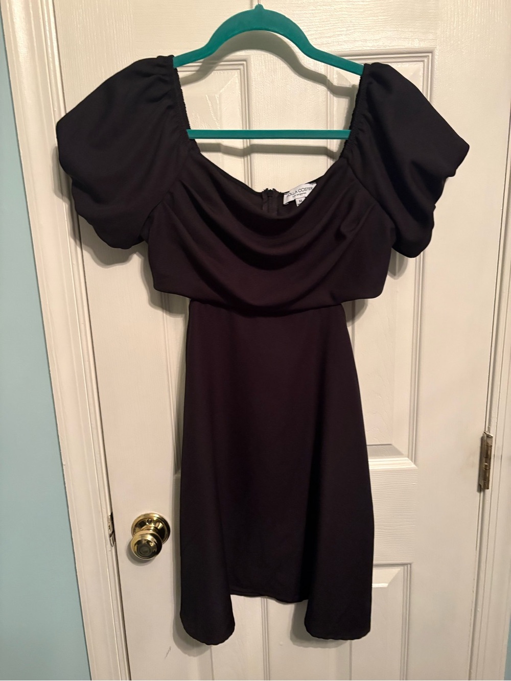 Rolla Coster cut out puffy sleeve dress